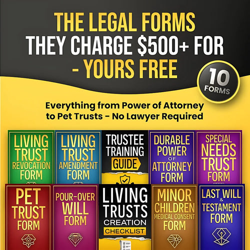10 Exclusive Living Trust Forms